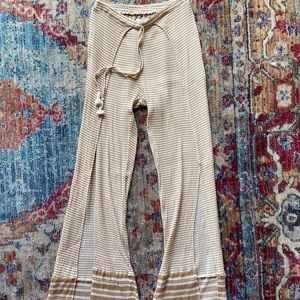 Faithfull The Brand Drawstring High Slit Pants